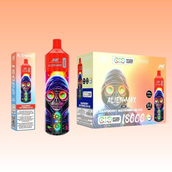 JNR Alien Max 18000 Puffs - JNR Nederland JNR Alien Max 18000 Puffs - JNR Nederland