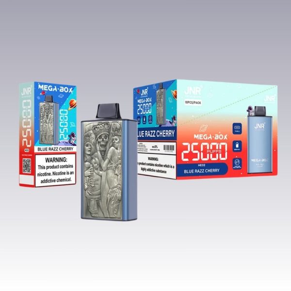 JNR Mega Box 25000 Puffs - JNR Nederland JNR Mega Box 25000 Puffs - JNR Nederland