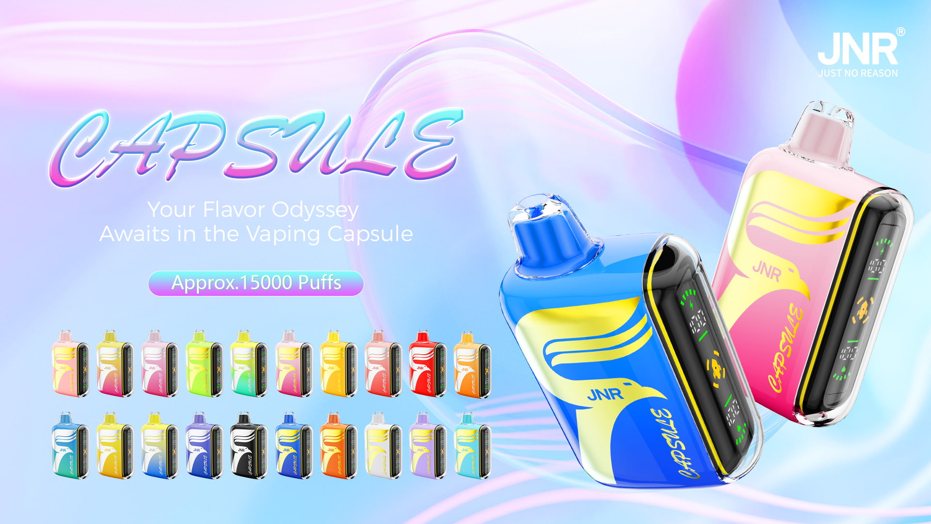 JNR Capsule 15000 Puffs - JNR Nederland JNR Capsule 15000 Puffs - JNR Nederland