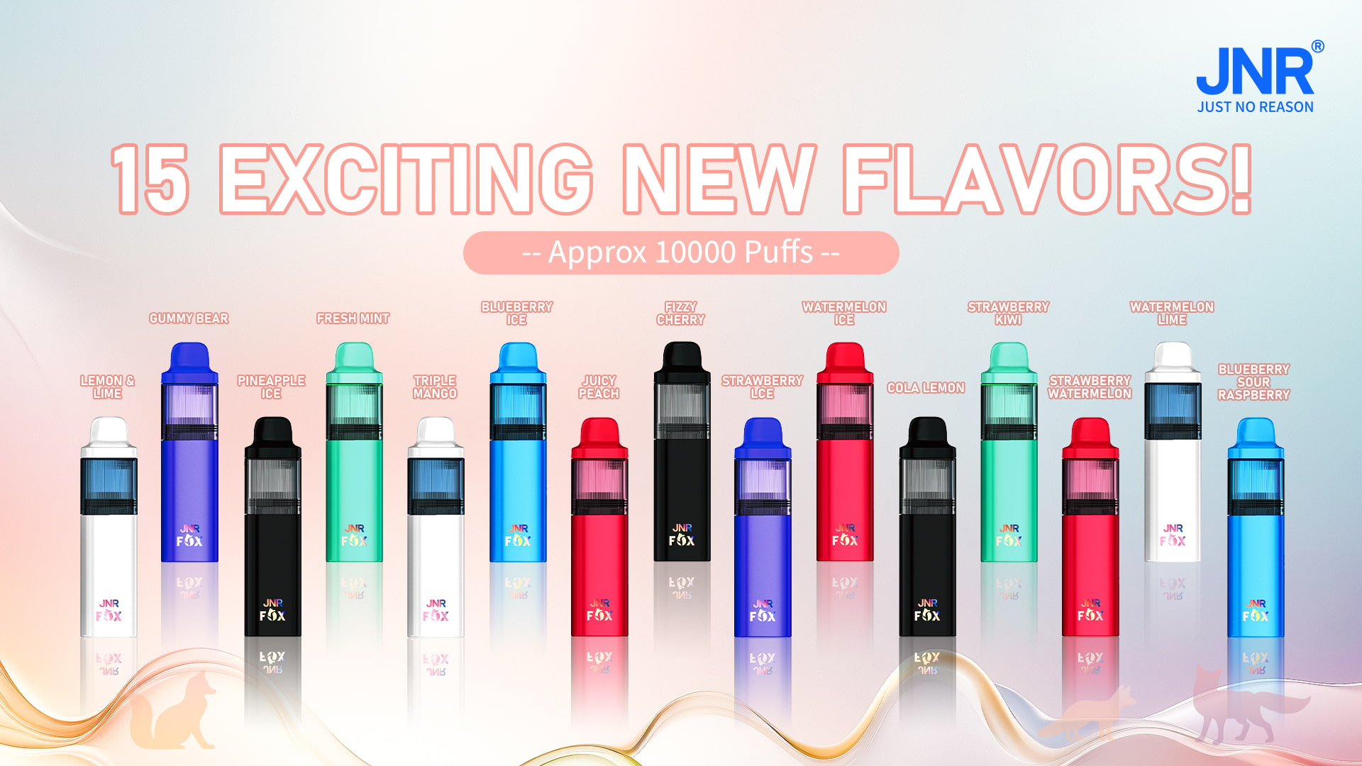 JNR FOX 10000 Puffs - JNR Nederland JNR FOX 10000 Puffs - JNR Nederland