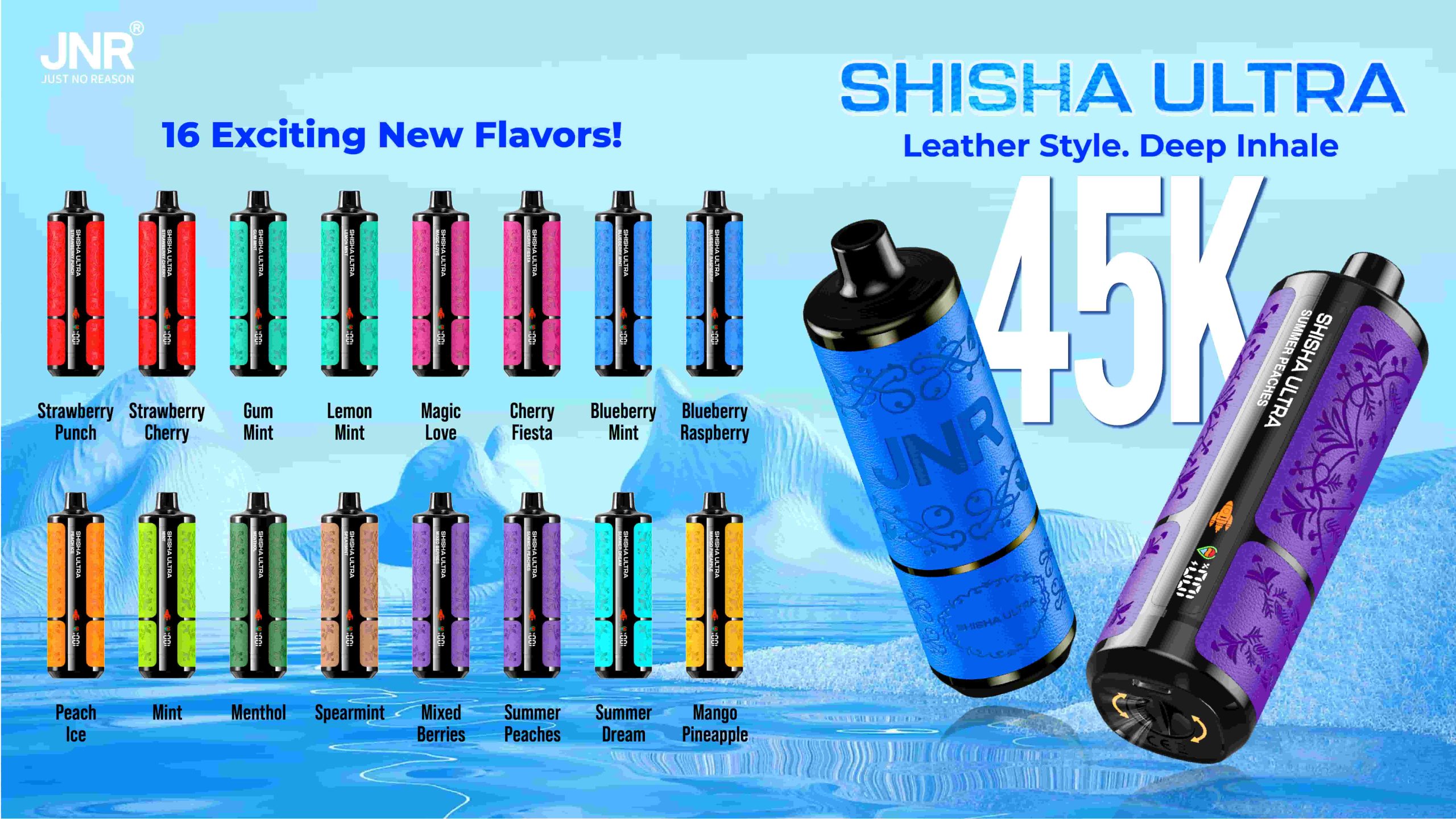 JNR ShiSha Ultra 45000 Puffs - JNR Nederland JNR ShiSha Ultra 45000 Puffs - JNR Nederland