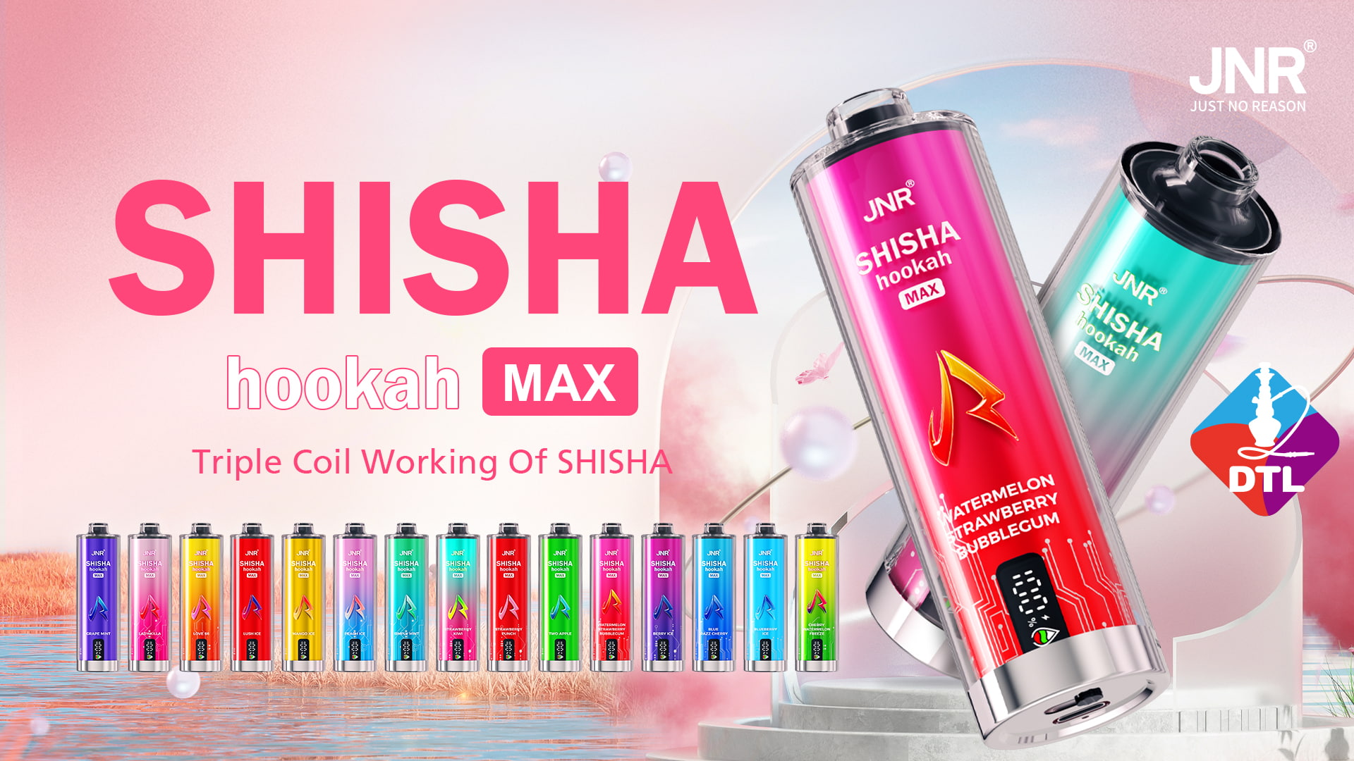 JNR Shisha Hookah Max 22000 Puffs - JNR Nederland JNR Shisha Hookah Max 22000 Puffs - JNR Nederland