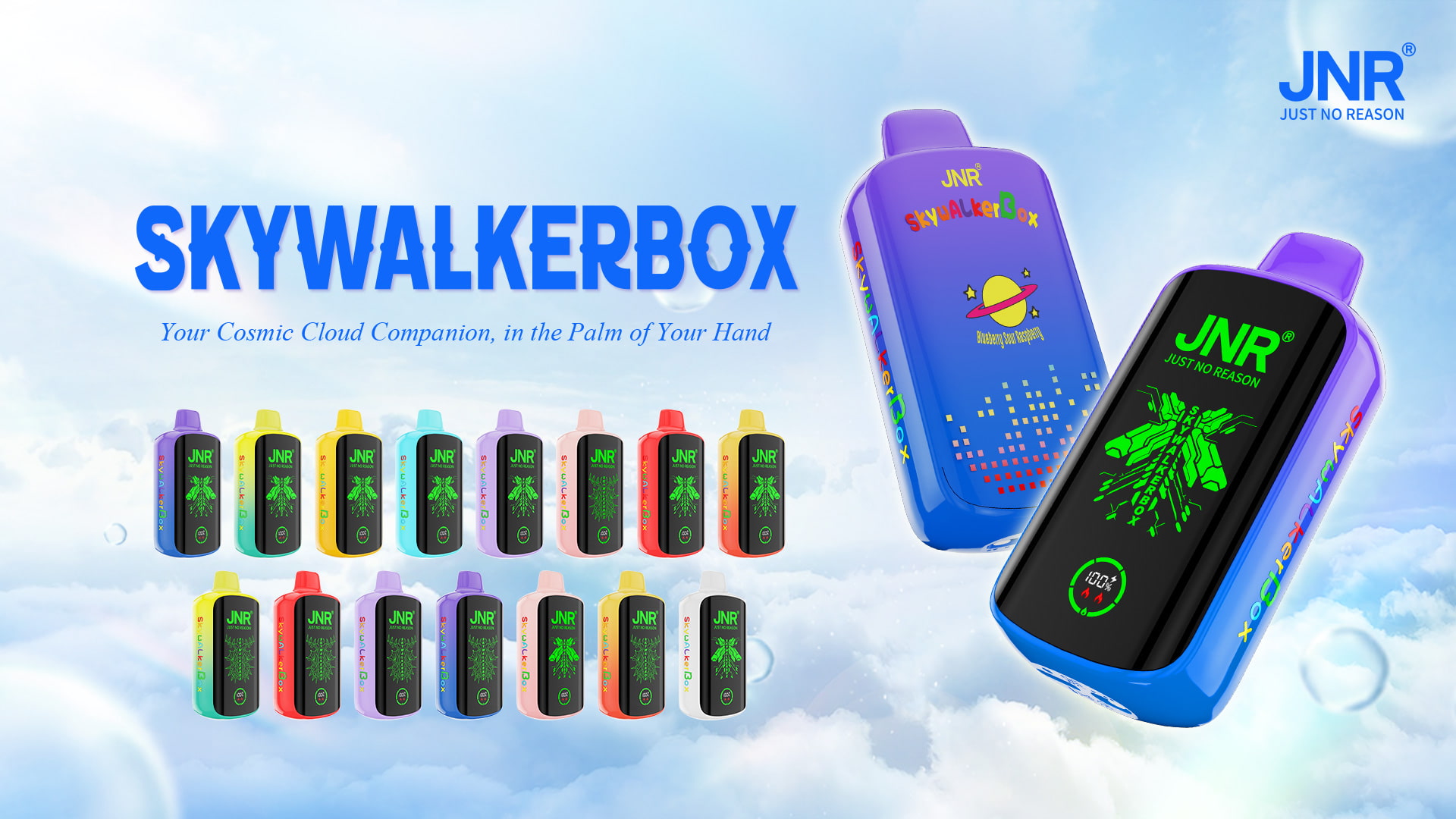 JNR Skywalker Box 21000 Puffs - JNR Nederland JNR Skywalker Box 21000 Puffs - JNR Nederland