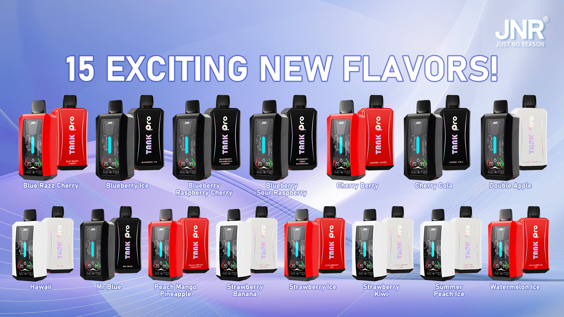 JNR Tank Pro 33000 Puffs - JNR Nederland JNR Tank Pro 33000 Puffs - JNR Nederland
