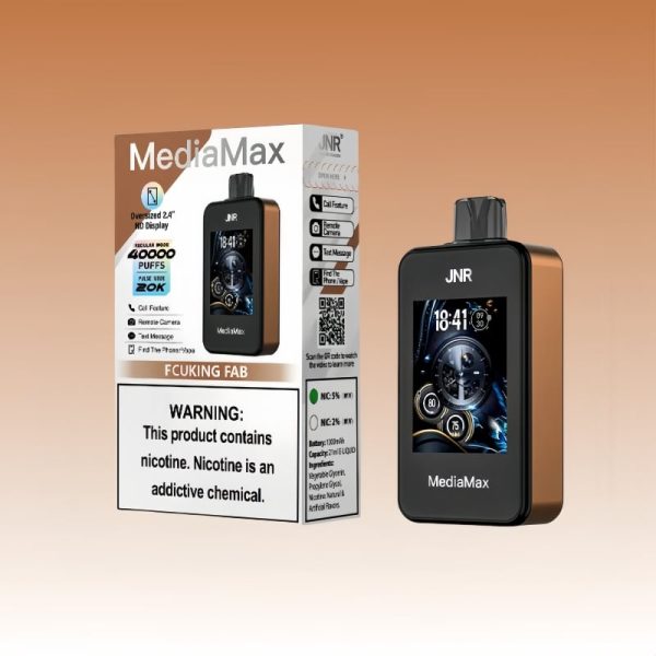 JNR Mediamax 40000 Puffs - JNR Nederland JNR Mediamax 40000 Puffs - JNR Nederland