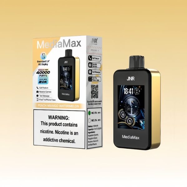 JNR Mediamax 40000 Puffs - JNR Nederland JNR Mediamax 40000 Puffs - JNR Nederland