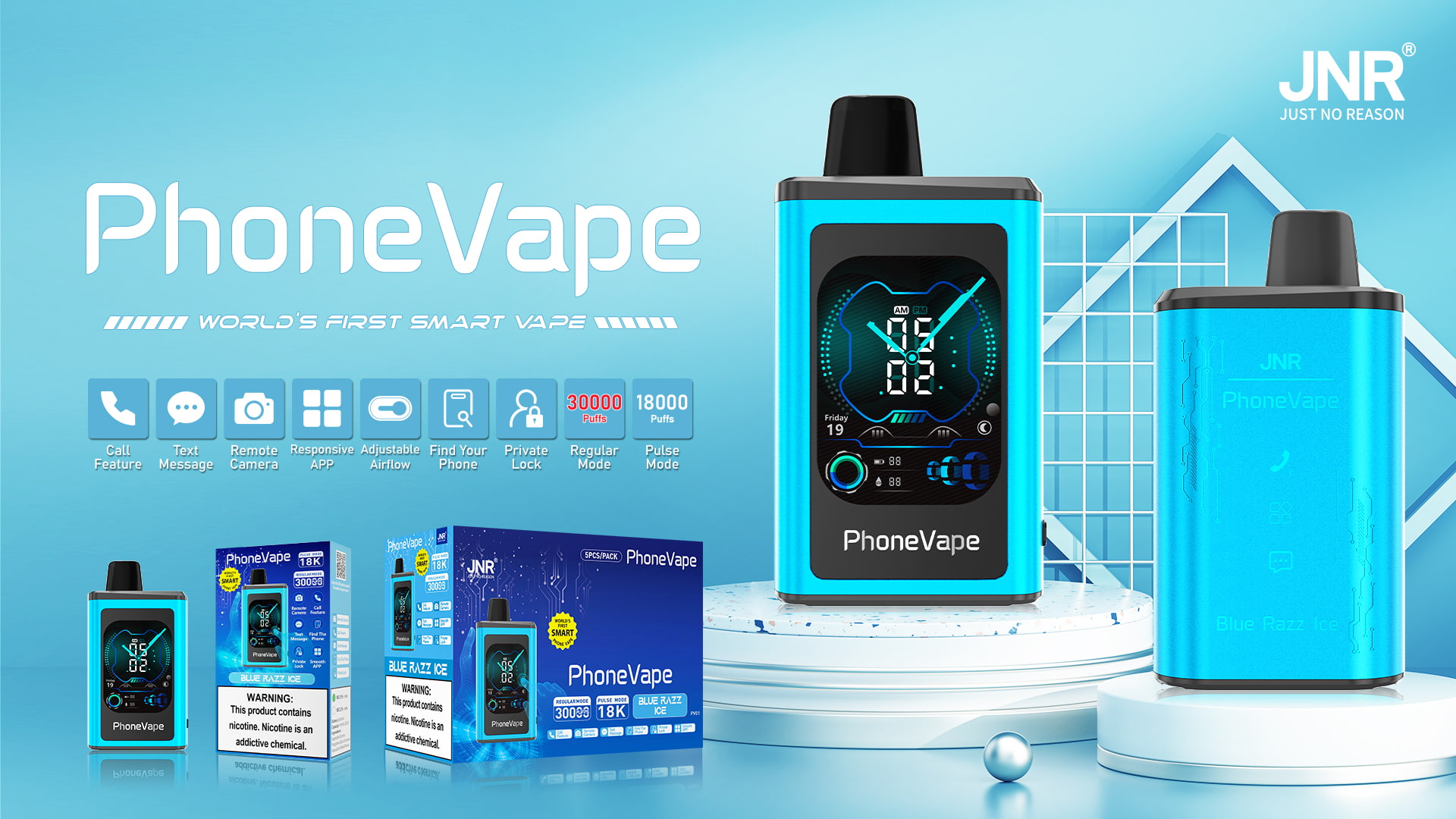 JNR Phone Vape 30000 Puffs - JNR Nederland JNR Phone Vape 30000 Puffs - JNR Nederland