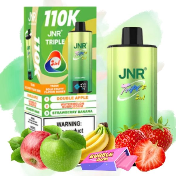 JNR Tripel 3in1 110k Puffs - JNR Nederland JNR Tripel 3in1 110k Puffs - JNR Nederland