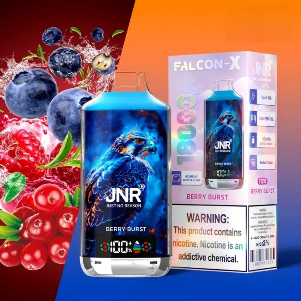JNR Falcon-X 18000 Puffs - JNR Nederland JNR Falcon-X 18000 Puffs - JNR Nederland