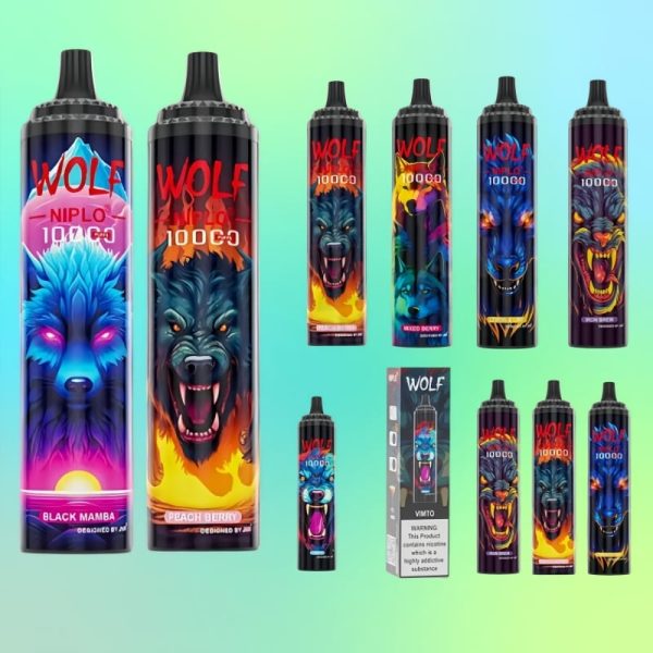JNR Wolf Niplo 10000 Puffs - JNR Nederland JNR Wolf Niplo 10000 Puffs - JNR Nederland