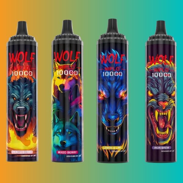 JNR Wolf Niplo 10000 Puffs - JNR Nederland JNR Wolf Niplo 10000 Puffs - JNR Nederland